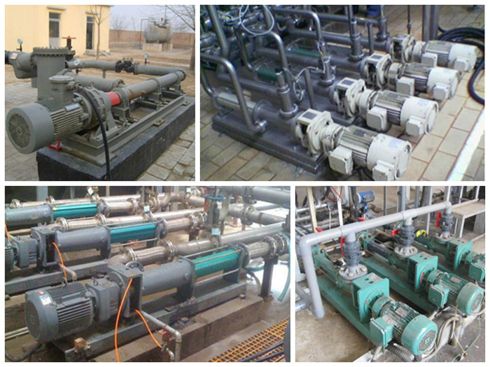 單螺(luó)杆泵使用現(xian)場
